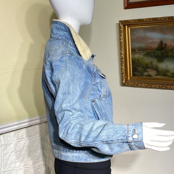 Rebecca Minkoff Clark Denim Jacket - Picture 5 of 15